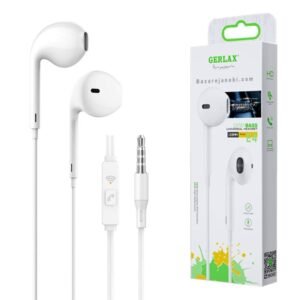 Gerlax E4 Extra Bass Universal Earphones with Mic