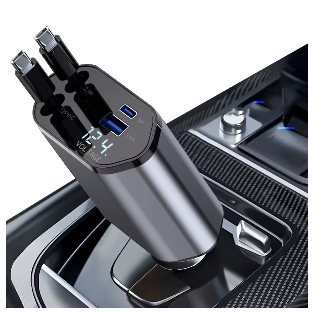 car charger 12watt 4 in 1 2