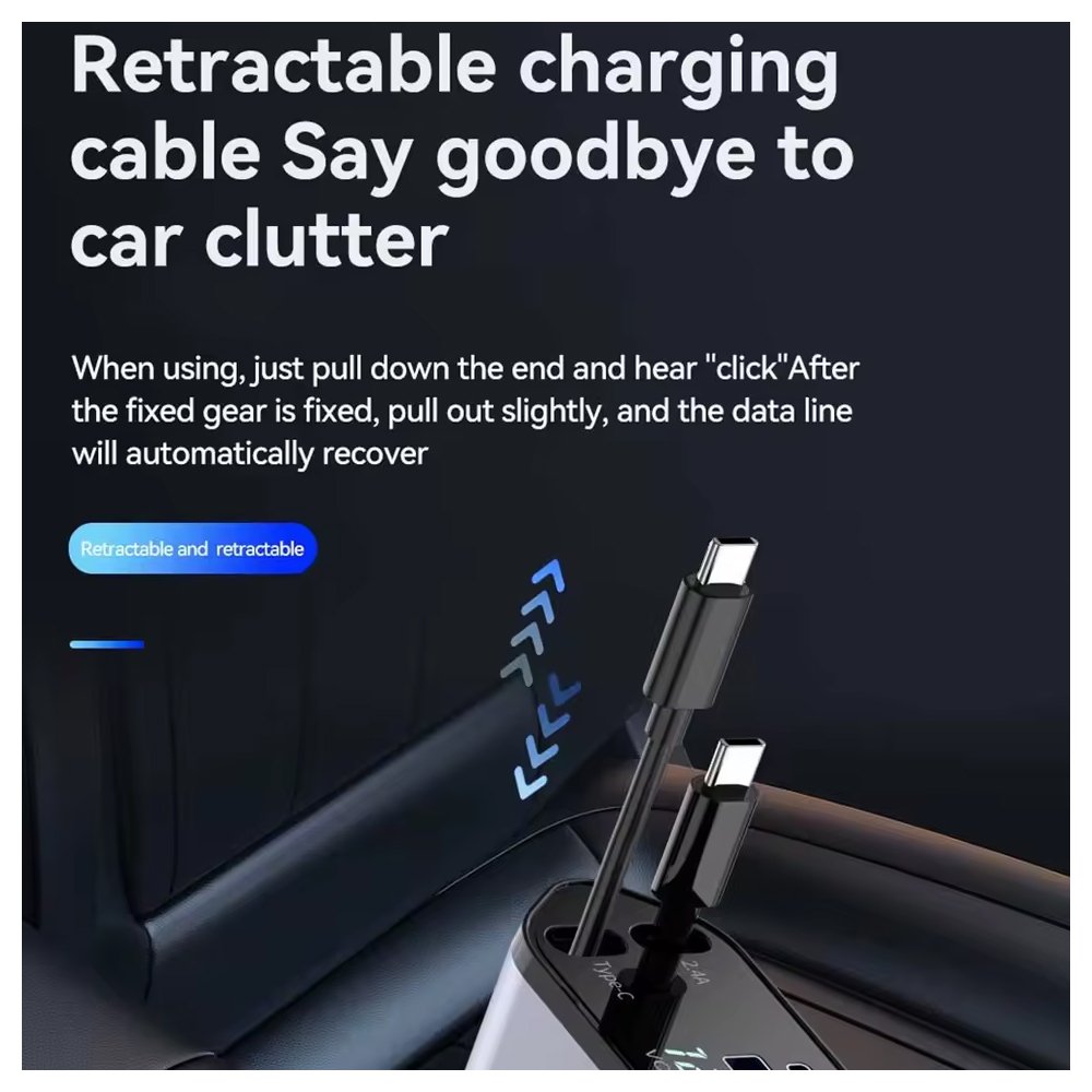 car charger 12watt 4 in 1 3