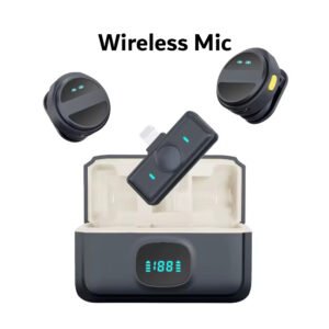 SX21 Magnetic Digital Wireless Lavalier Microphone for iPhone & Android