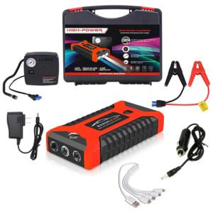 99800 mAh High-Power Car Jump Starter & Air Pump Power Bank