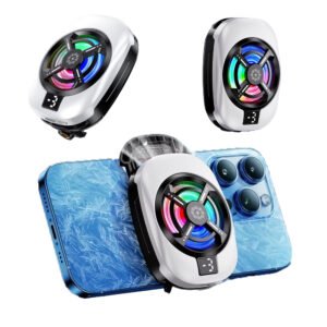 Clip-On phone Cooler – High-Speed Gaming Phone Fan & Heat Sink