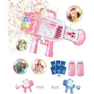 Ultimate 32-Hole Bazooka Bubble Gun for Endless Fun