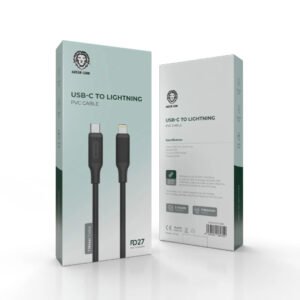 Green Lion Type•C  To Lightning PVC Cable(1m)