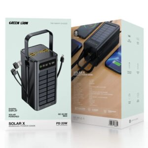 Green Lion Solar X 60000mAh Power Bank PD 20W